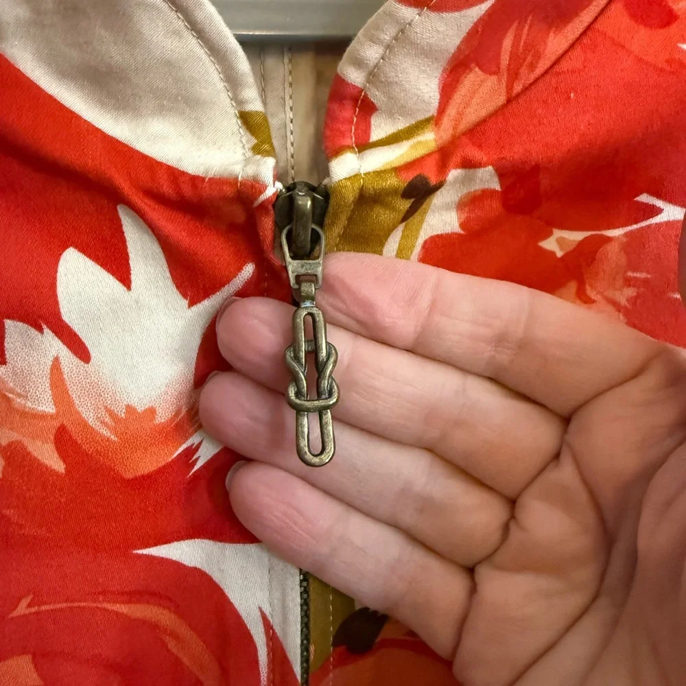 Christopher & Banks Floral Blazer - Red and Cream - Picture 5 of 10